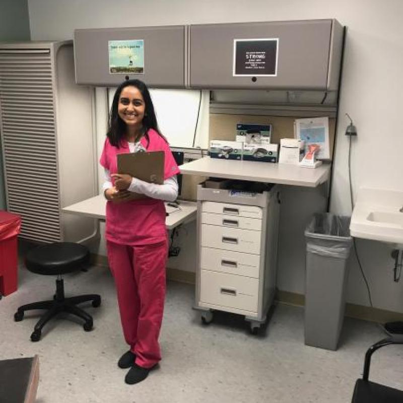 Janki Patel at UF!