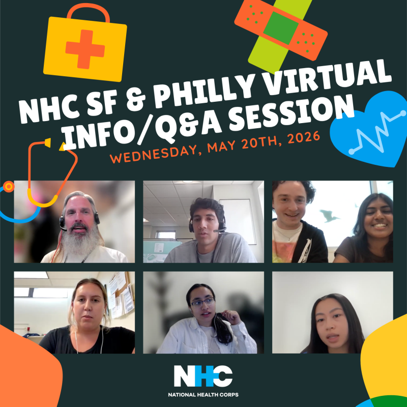 NHC members leading Q&A for prospective applicants